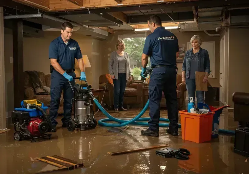 Basement Water Extraction and Removal Techniques process in Oakland, FL